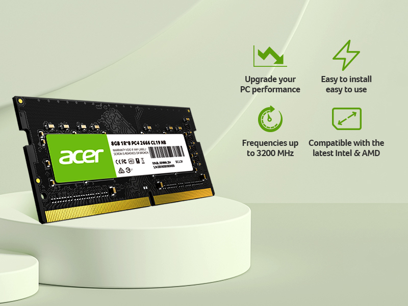 Acer Laptop Memory